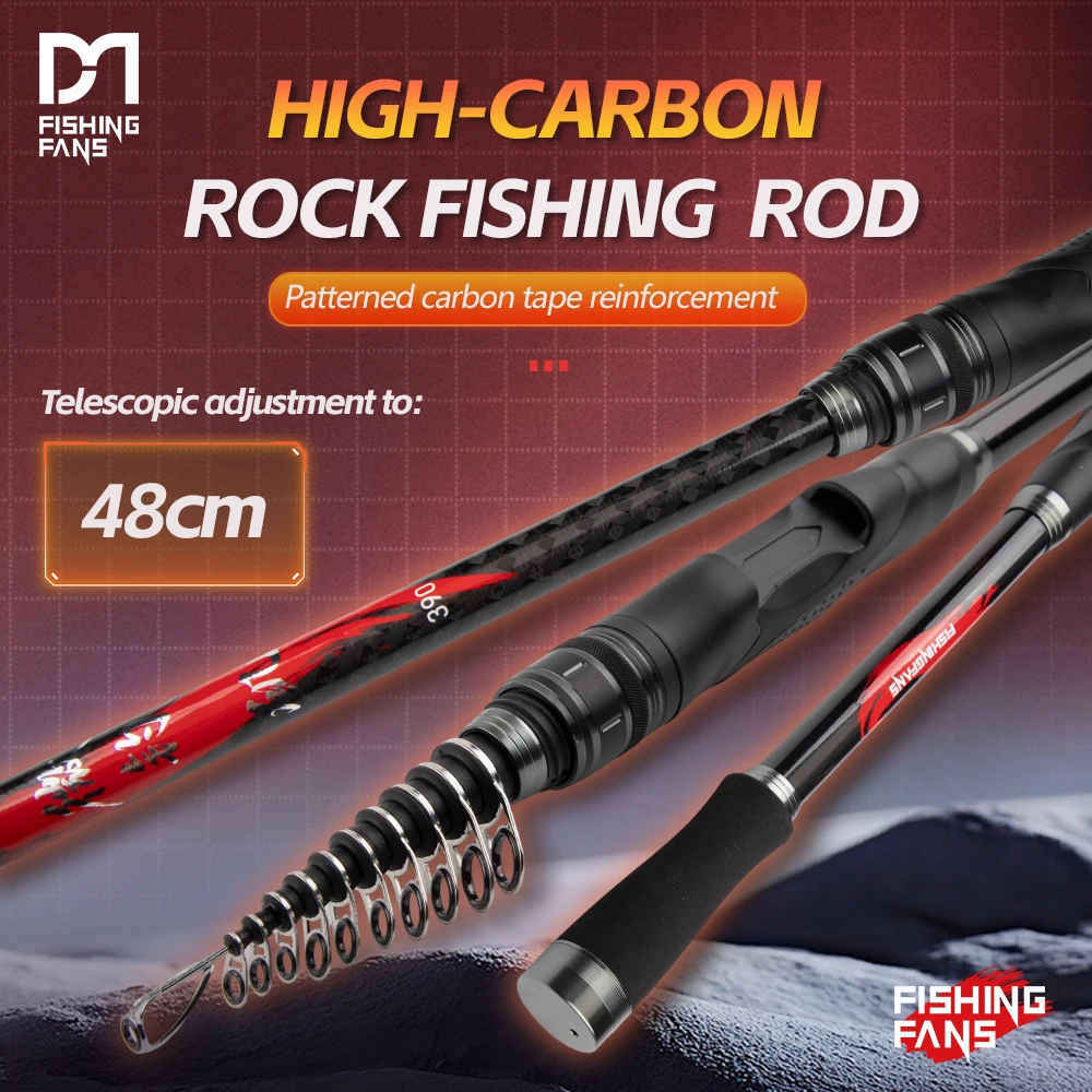 FishingFans Caña de Surfcasting Telescópica con Guía Móvil - imagen 4