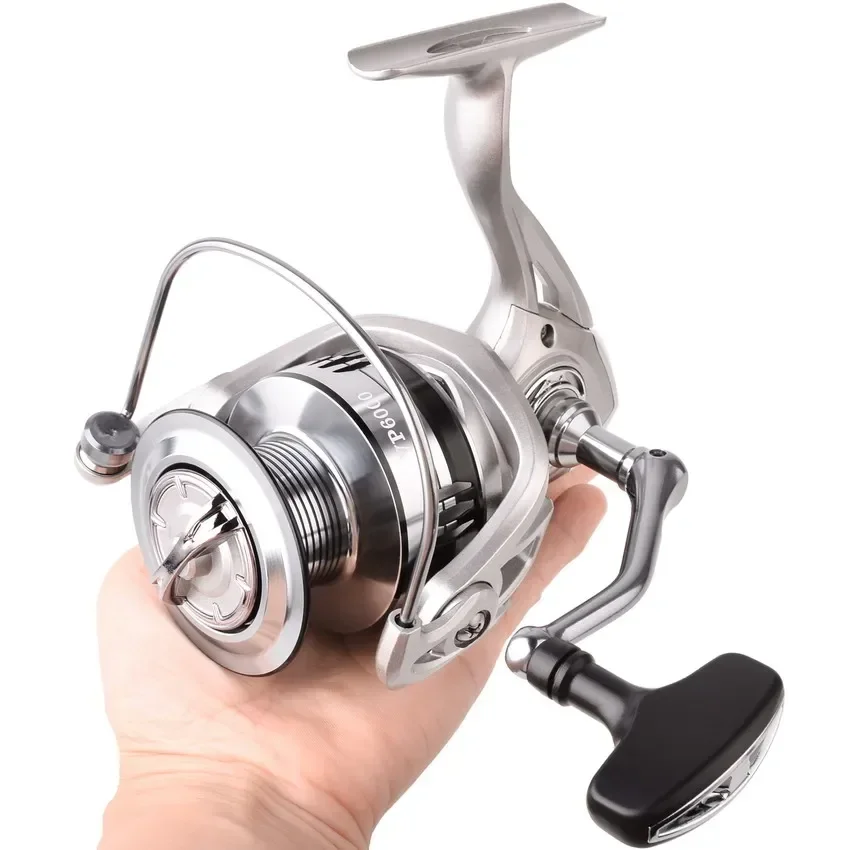 Carrete de Pesca Giratorio de agua salada con bobina de aluminio - imagen 3
