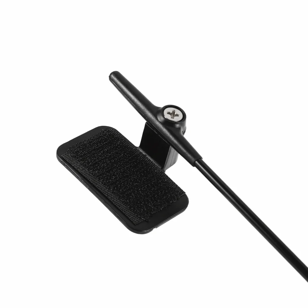 Espejo retrovisor casco bicicleta lente convexa ajustable negro - imagen 3