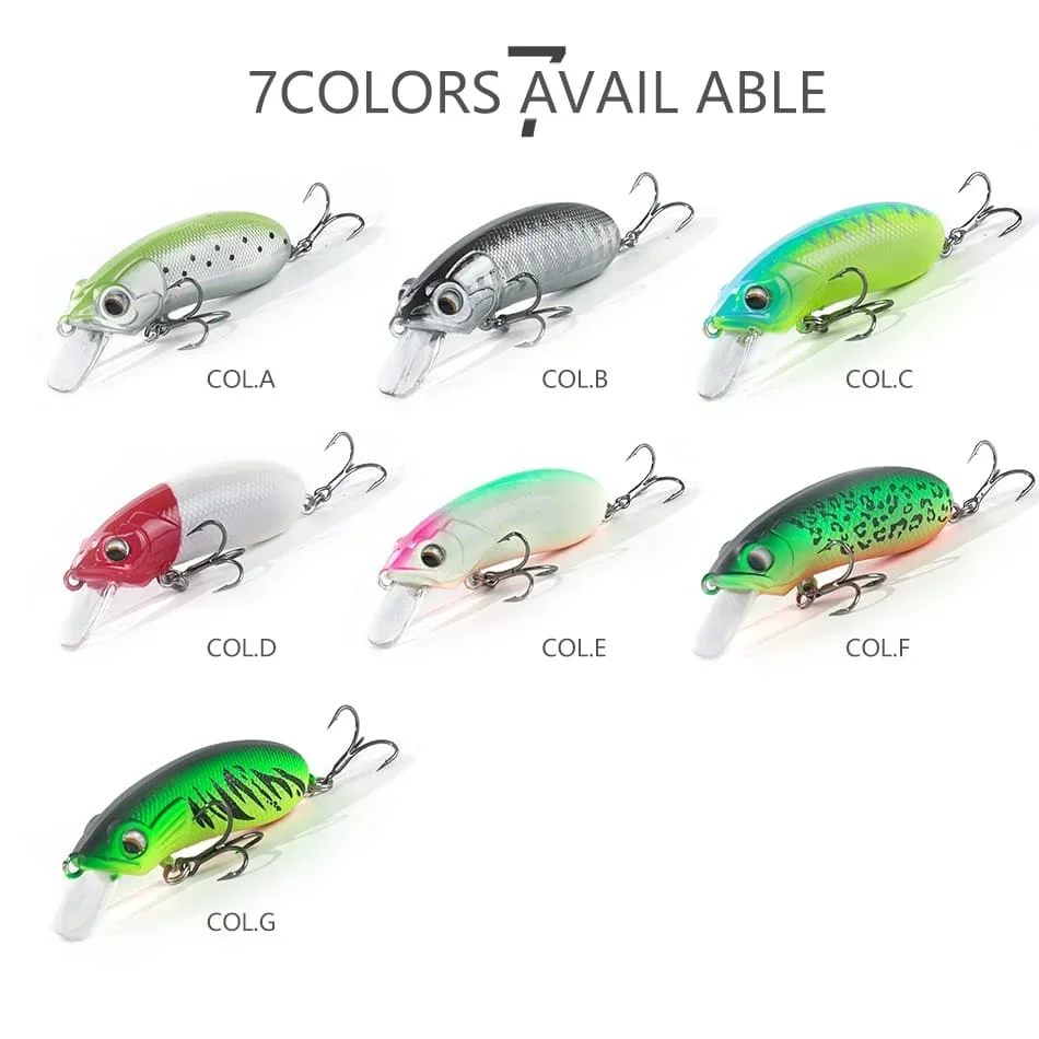 Señuelo de pesca cebo manivela pececillo artificial para trucha - imagen 3