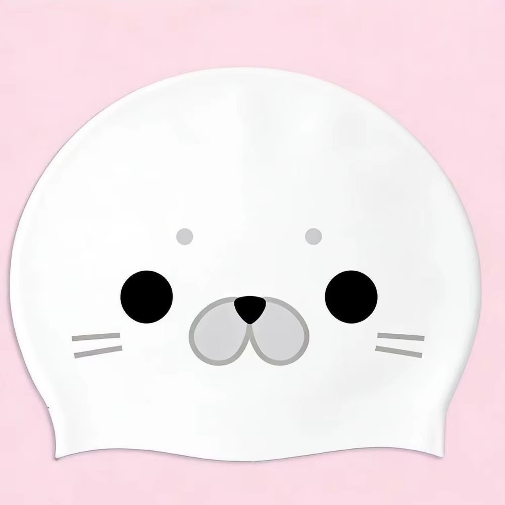 Gorro de natación profesional con protección para los oídos