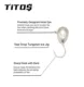 Anzuelos microjig para pesca en hielo con vinilo - imagen 5