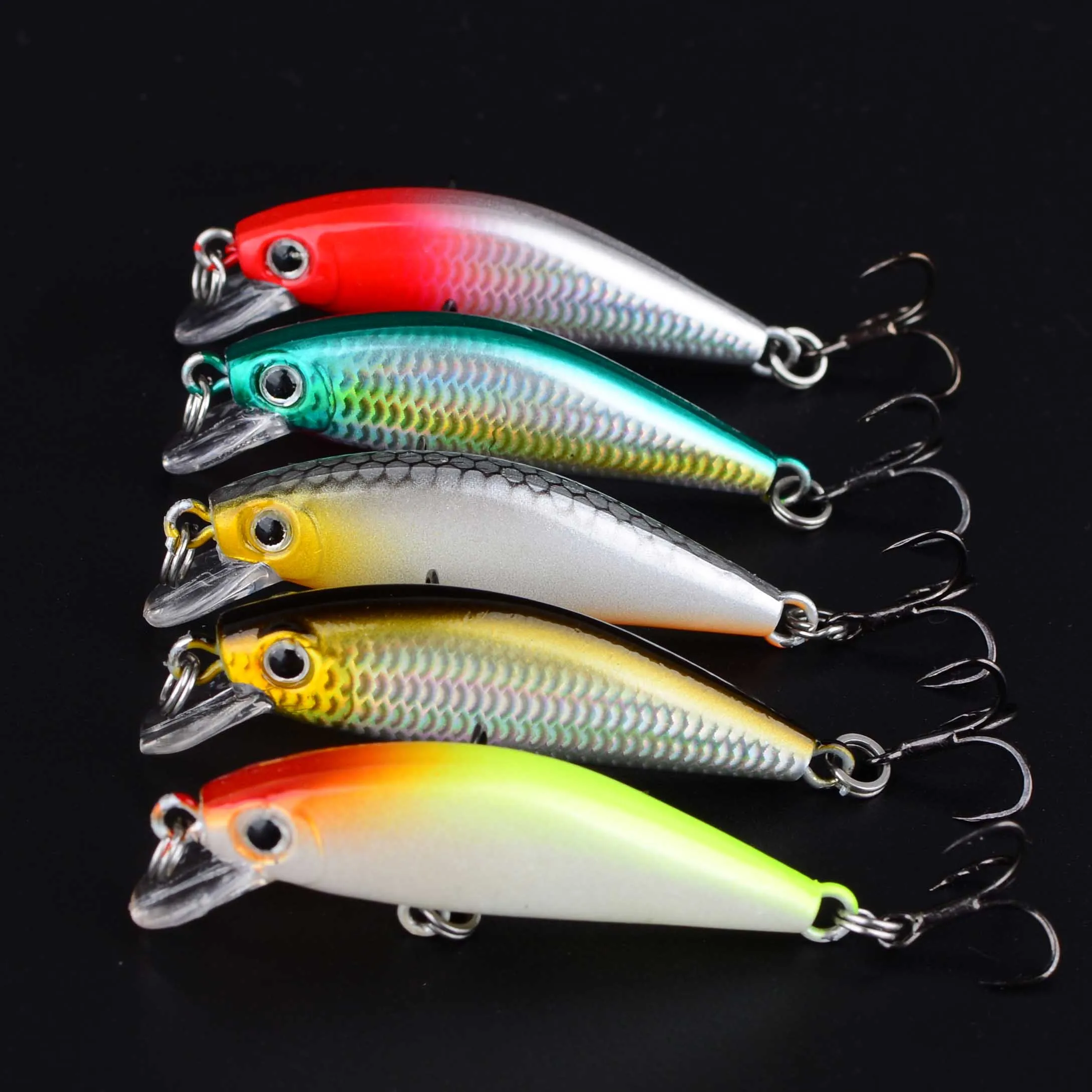 Señuelo Minnow hundible Jerkbait Wobbler para lubina y lucio - imagen 5