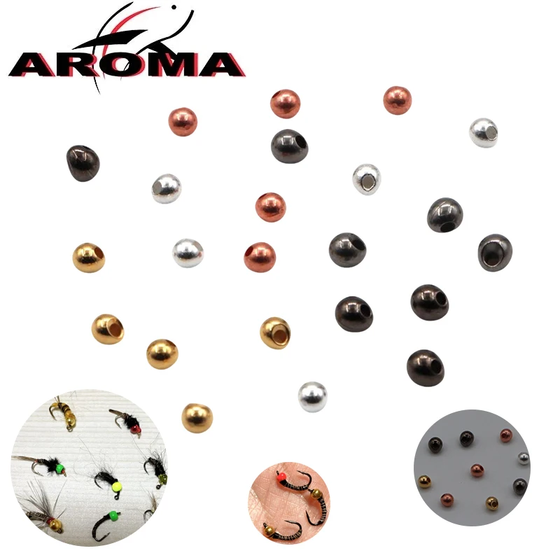 Cuentas compensadas para atar ninfas y/off beads