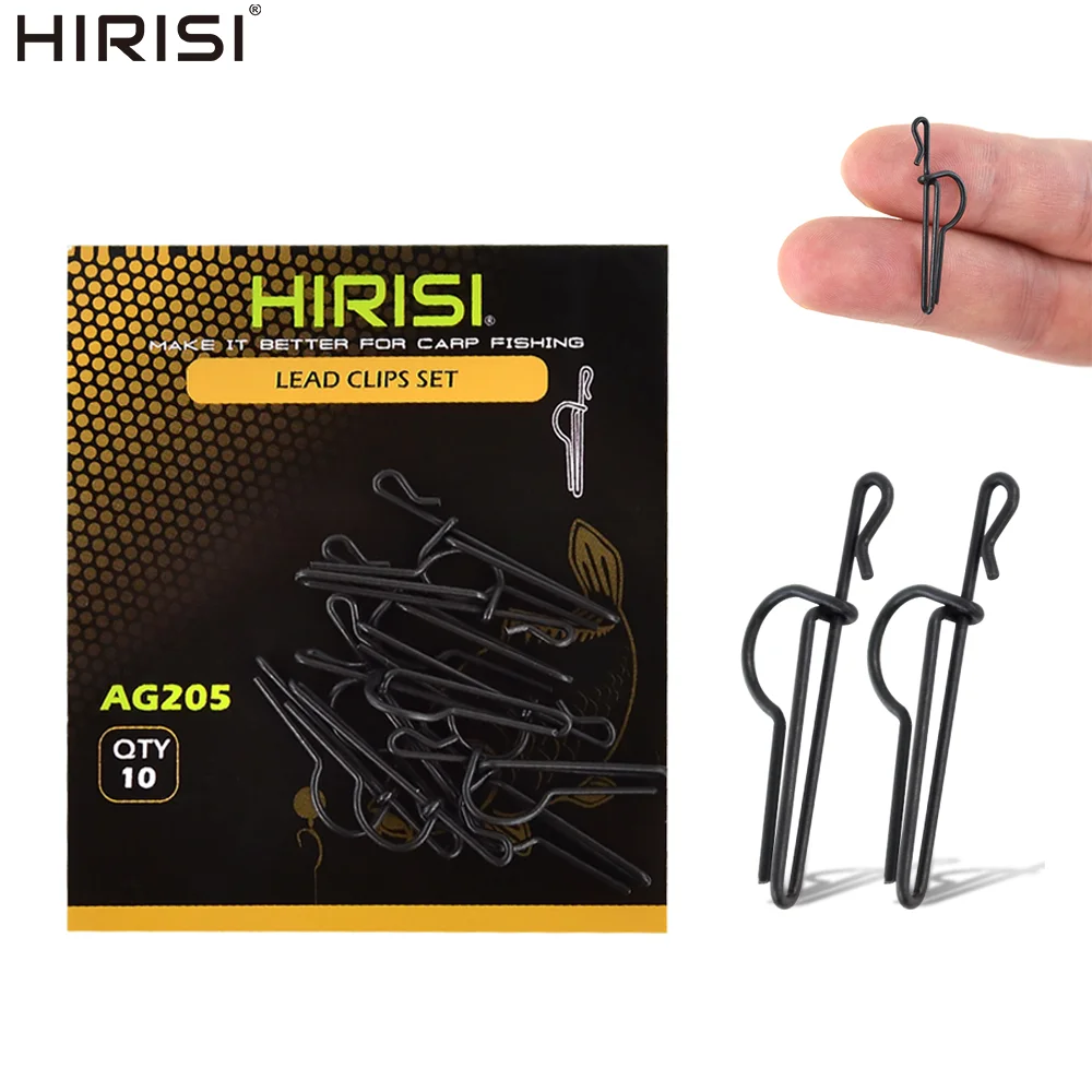 Hirisi Clips de Cambio Rápido para Pesca Carpa – Conector a Presión - imagen 3