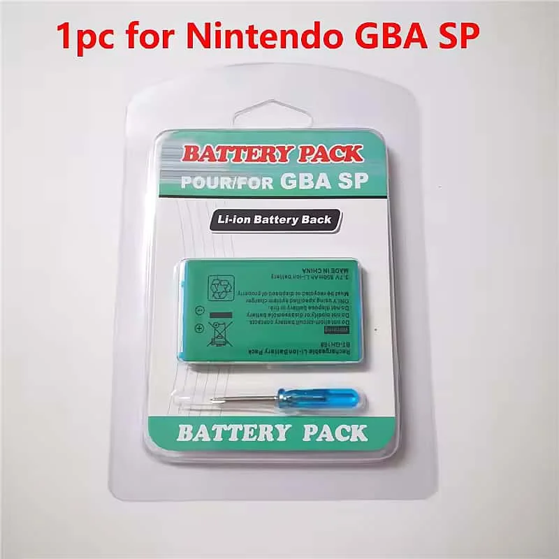 Batería recargable ión-litio para Game Boy Advance SP - imagen 5