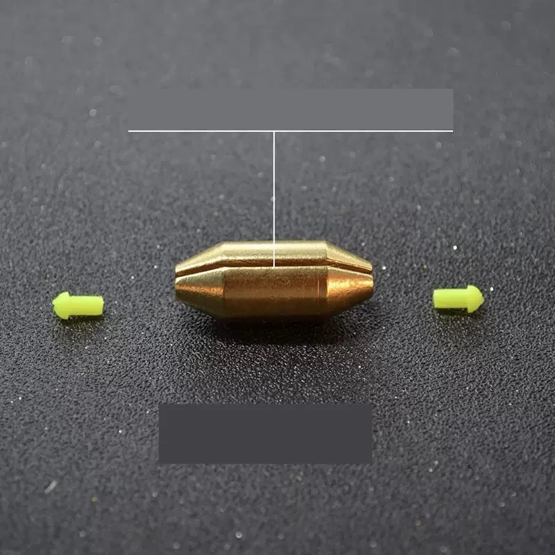 Plomos oliva de cobre para pesca de mar, accesorios de hundimiento - imagen 4