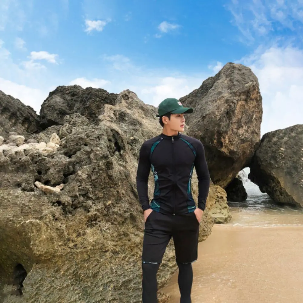 Traje de neopreno para pesca submarina manga larga con cremallera - imagen 4