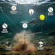 YOTO Método Feeder para carpa anti-enredos con anzuelos afilados - imagen 3