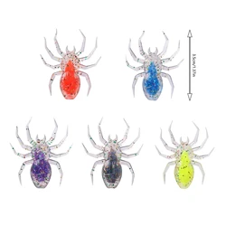 Sandwich-Spider señuelo blando TPE biónico para lubina y perca