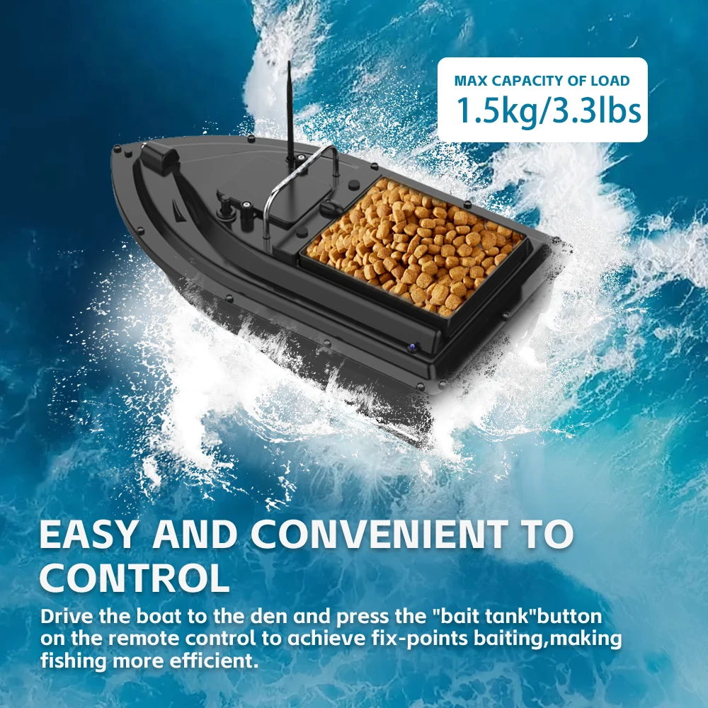 Batería 12000mAh barco pesca