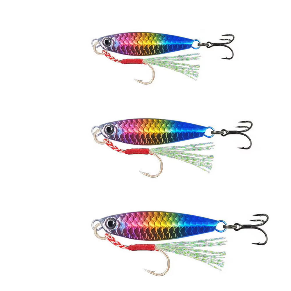 Jig Head metálico fundido para Swimbait y vinilo