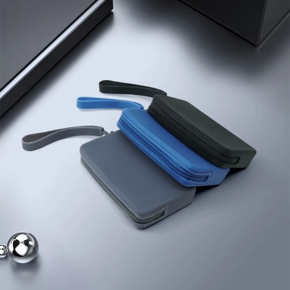 Bolsa impermeable de silicona cuadrada para accesorios y aseo - imagen 3