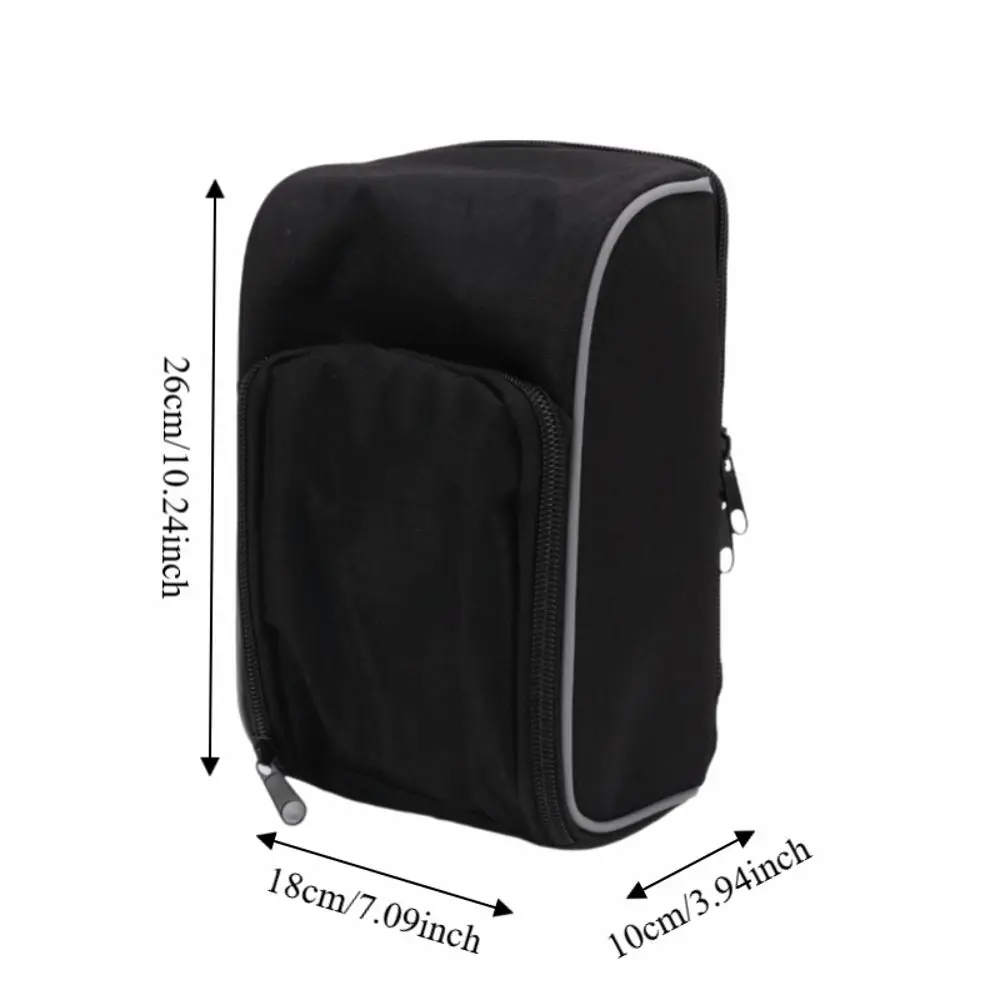 Bolsa impermeable frontal para bicicleta Oxford de gran capacidad - imagen 5