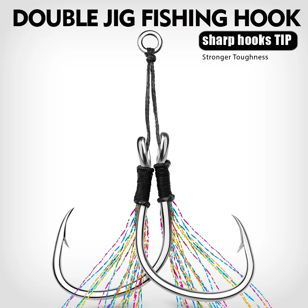 Anzuelo jig PROBEROS con detalles de ojo y montaje