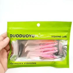 DUODUOYU Cebo de vinilo anguila para pesca en agua salada