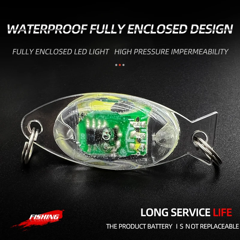 ShareShark Luz de pesca submarina LED luminosa impermeable - imagen 5