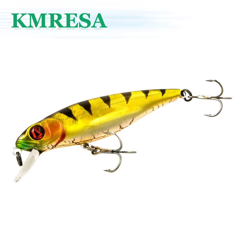 KMRESA Crank Minnow 8,5cm Wobbler para pesca de lubina y lucio