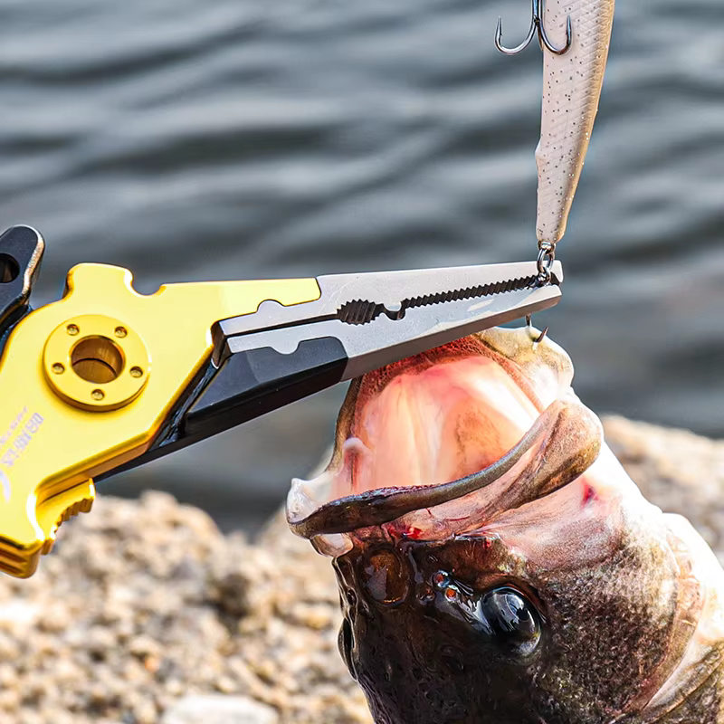 Alicates de pesca HISTAR – Acero inoxidable y aluminio anticorrosión - imagen 3