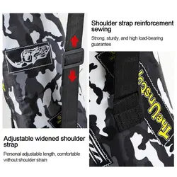 Bolsa impermeable para cañas de pesca, gran capacidad plegable