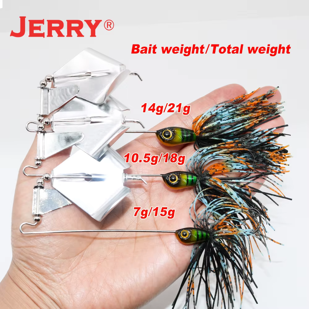 Buzzbait Clacker Jerry – Señuelo de superficie con hélice única - imagen 5