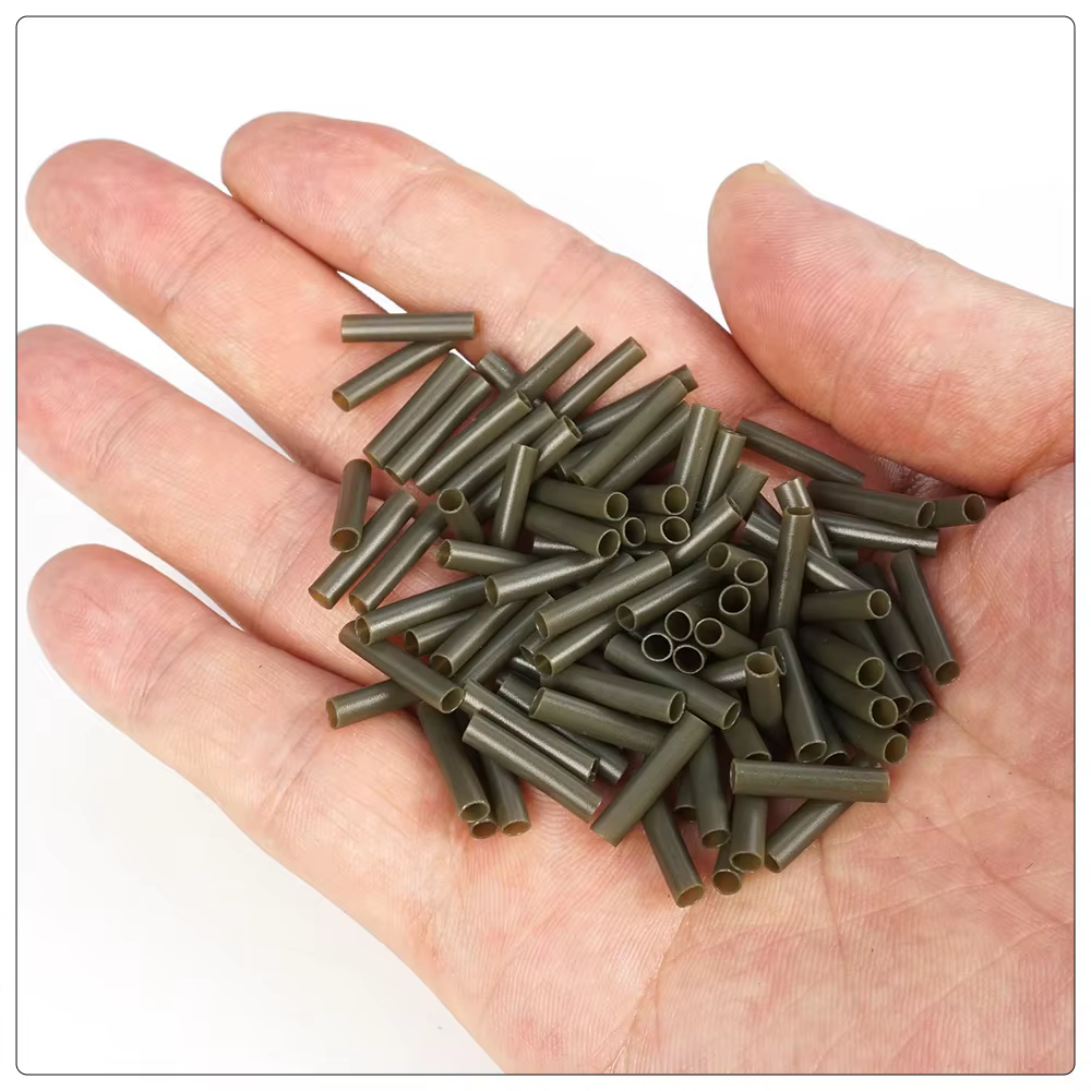 Pack de 200 tubos termocontraíbles Hirisi para pesca de carpa