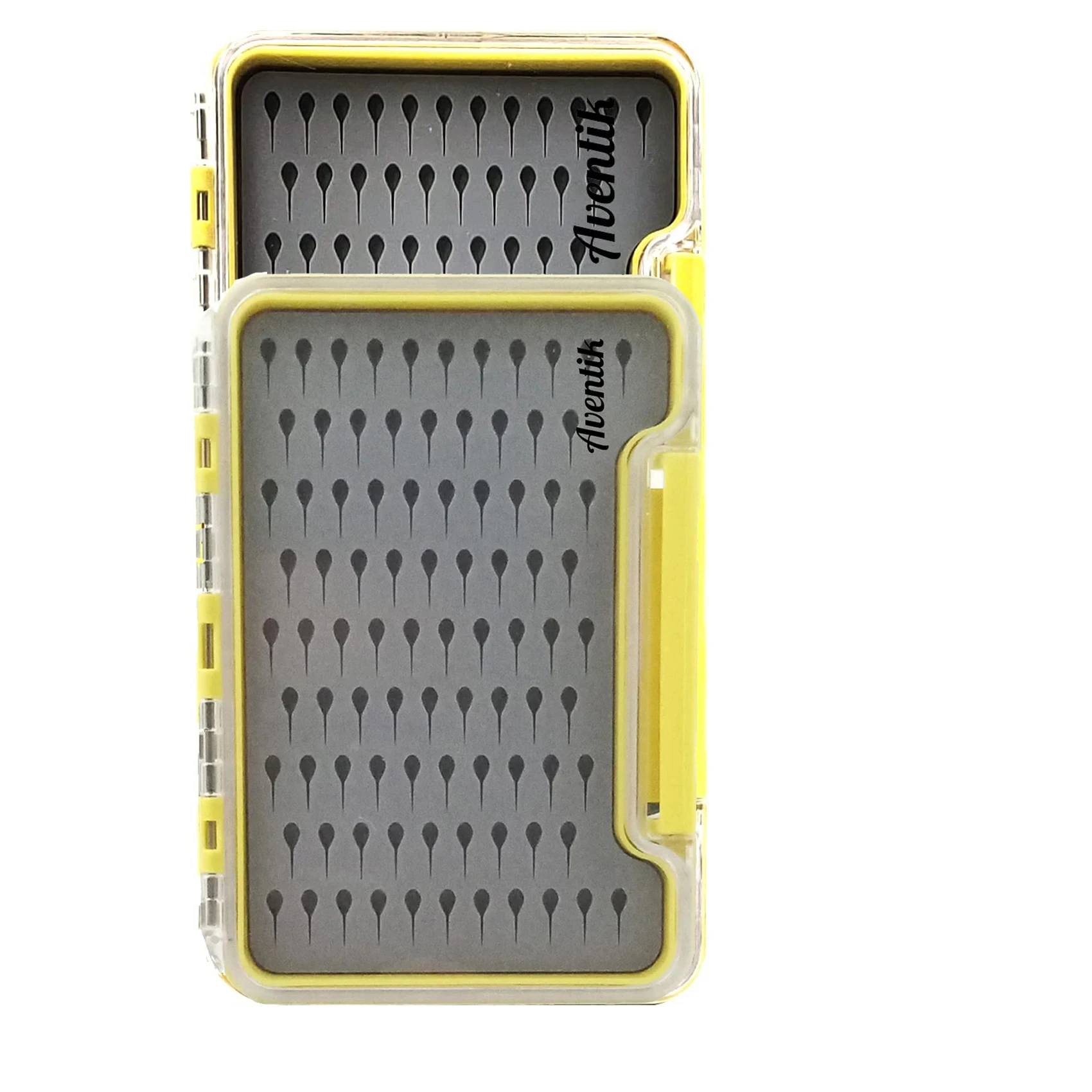 Caja de Moscas Aventik Impermeable – Espuma silicona transparente - imagen 2