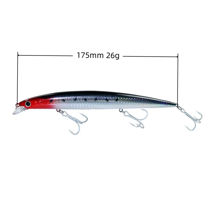 Swolfy Señuelos de silicona tipo Minnow flotantes para lubina - imagen 5