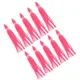 Señuelo calamar PVC ojos realistas rosa para agua salada - imagen 2