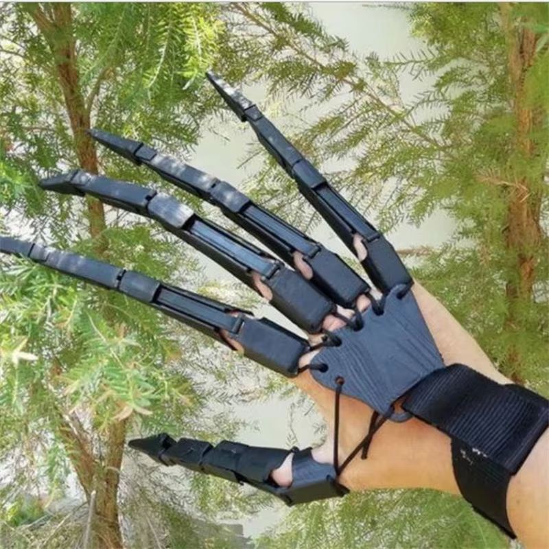Dedos articulados de esqueleto para Halloween – Accesorios terror cosplay - imagen 2
