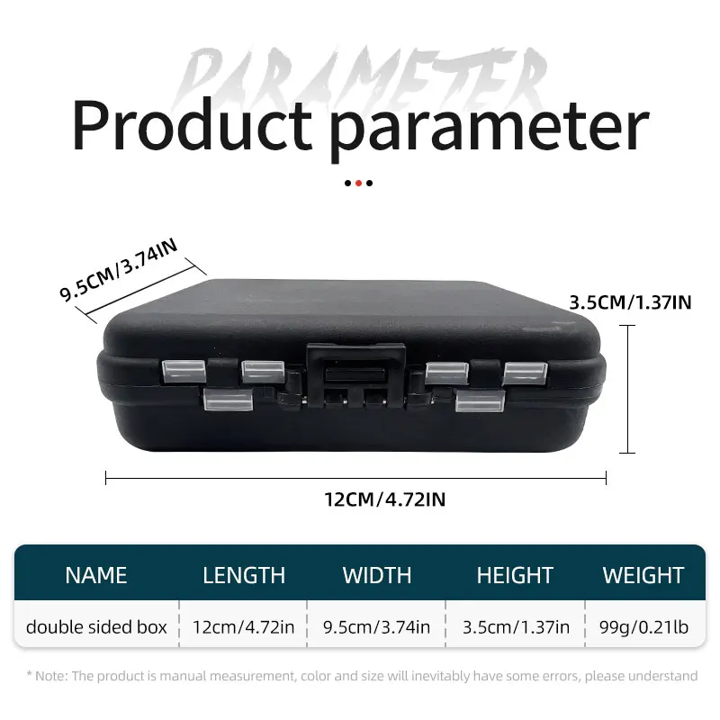 Caja de señuelos doble cara ShareShark portátil para almacenamiento - imagen 3