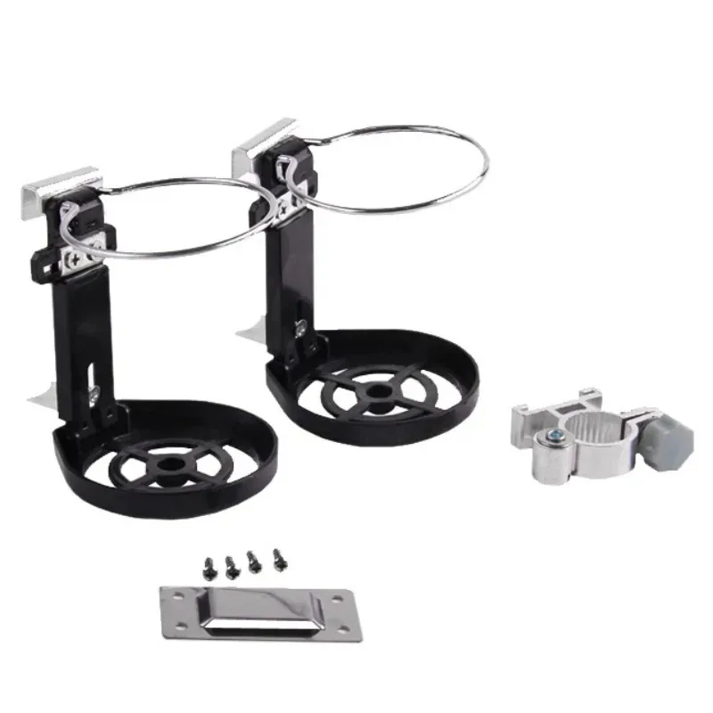 Soporte para taza de pesca plegable de aluminio para silla - imagen 4