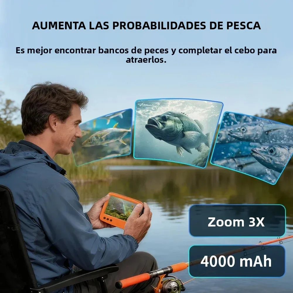 Cámara subacuática Erchang infrarroja portátil resistente al agua - imagen 4
