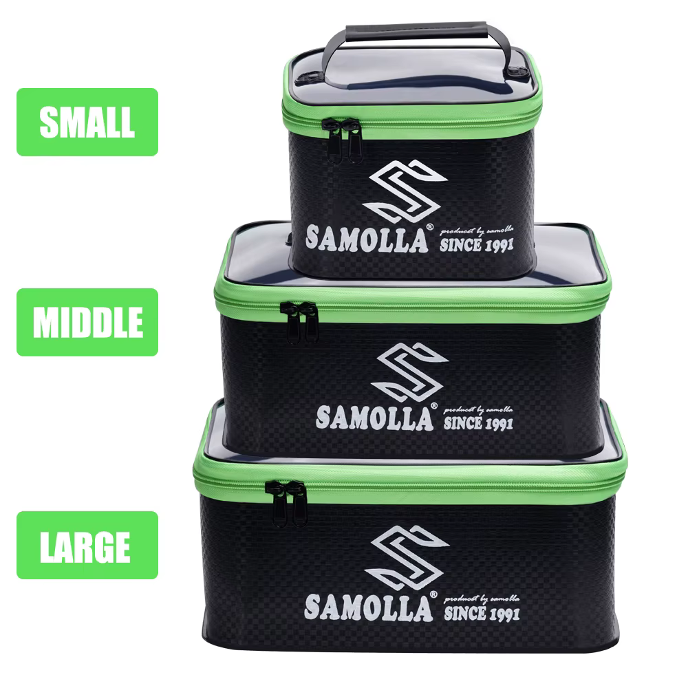 Caja de pesca EVA impermeable con asa flotante portátil - imagen 4