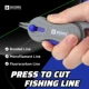 Microtijeras de pesca cortador de hilo trenzado acero inoxidable - imagen 2