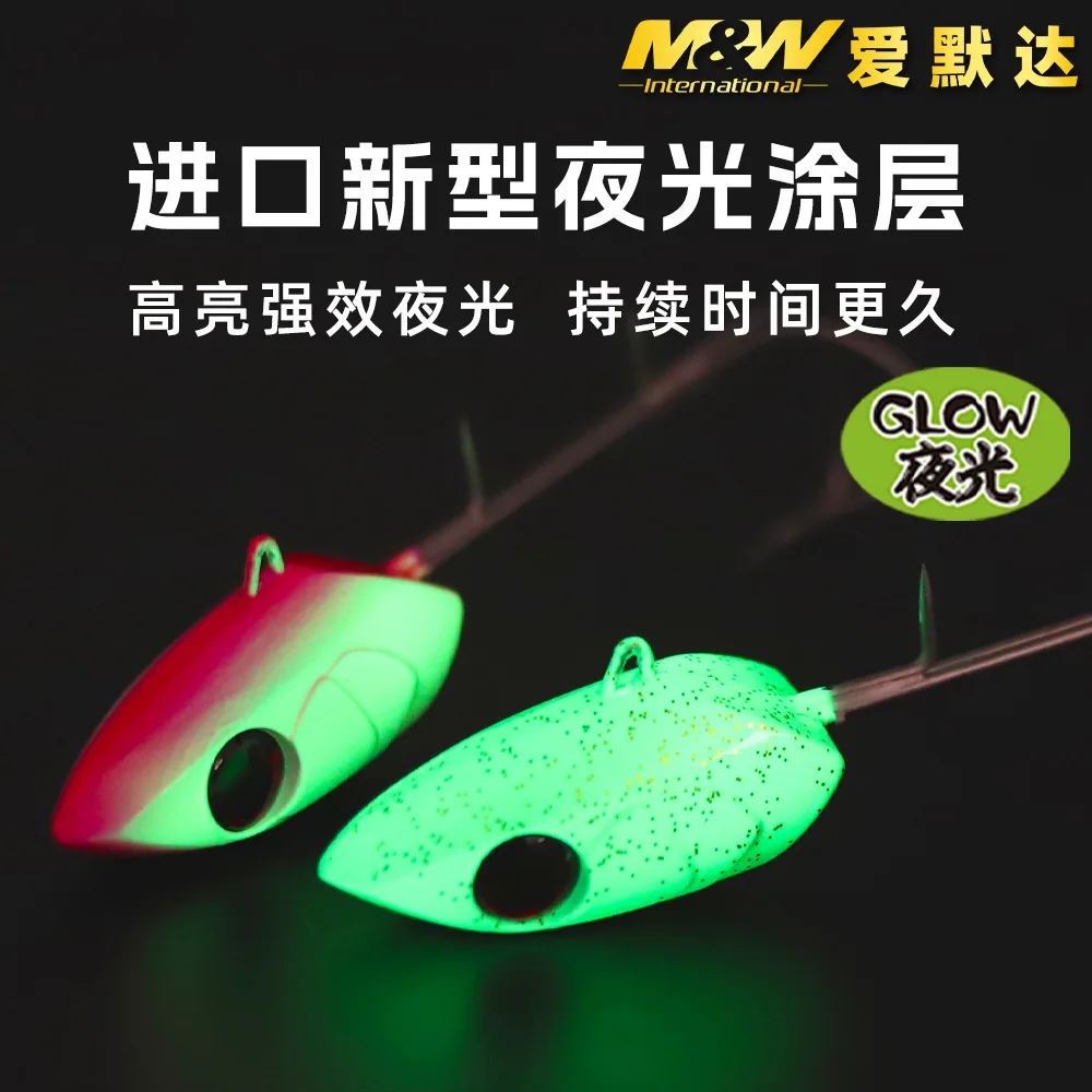 Tianya Señuelo Luminoso de Pez con Cola Triple Garras – Cuchillo de Pesca - imagen 3