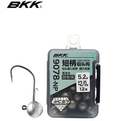BKK 9078-NP Cabeza de Jig Elíptica – Anzuelo con Púas para Vinilo