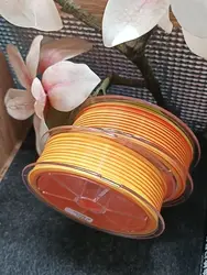 Línea semiflotante de seda japonesa bicolor, monocolor: roca y bote
