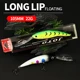 Wobbler minnow labio largo buceo profundo para lubina en agua salada - imagen 4