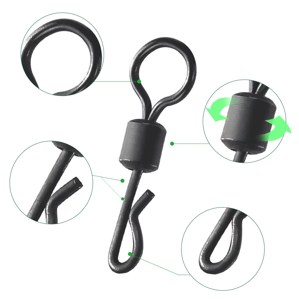 Esmerillones de cambio rápido de ojo grande para feeder en Q - imagen 3