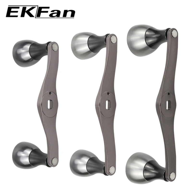 EKFan Manivela para carrete de pesca – aleación de aluminio - imagen 4