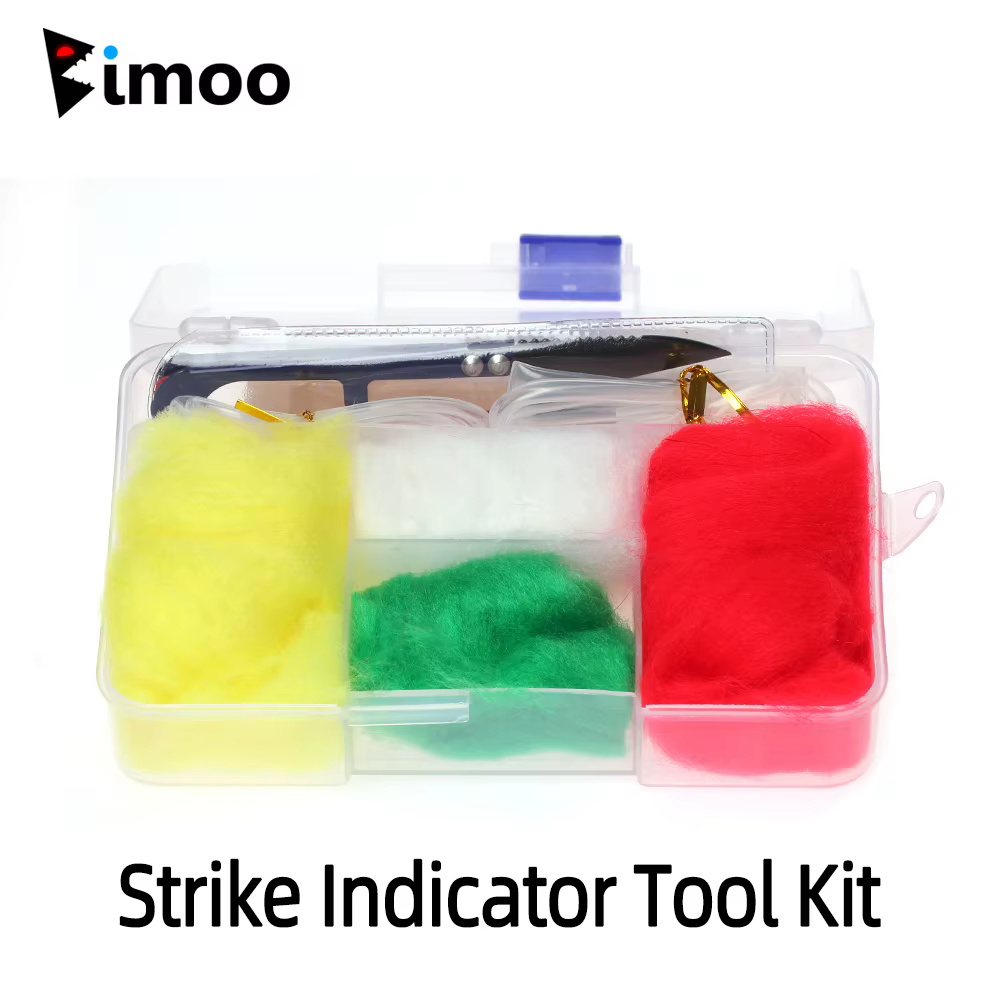 Bimoo Kit pesca con mosca – Indicador ataques y herramientas - imagen 2