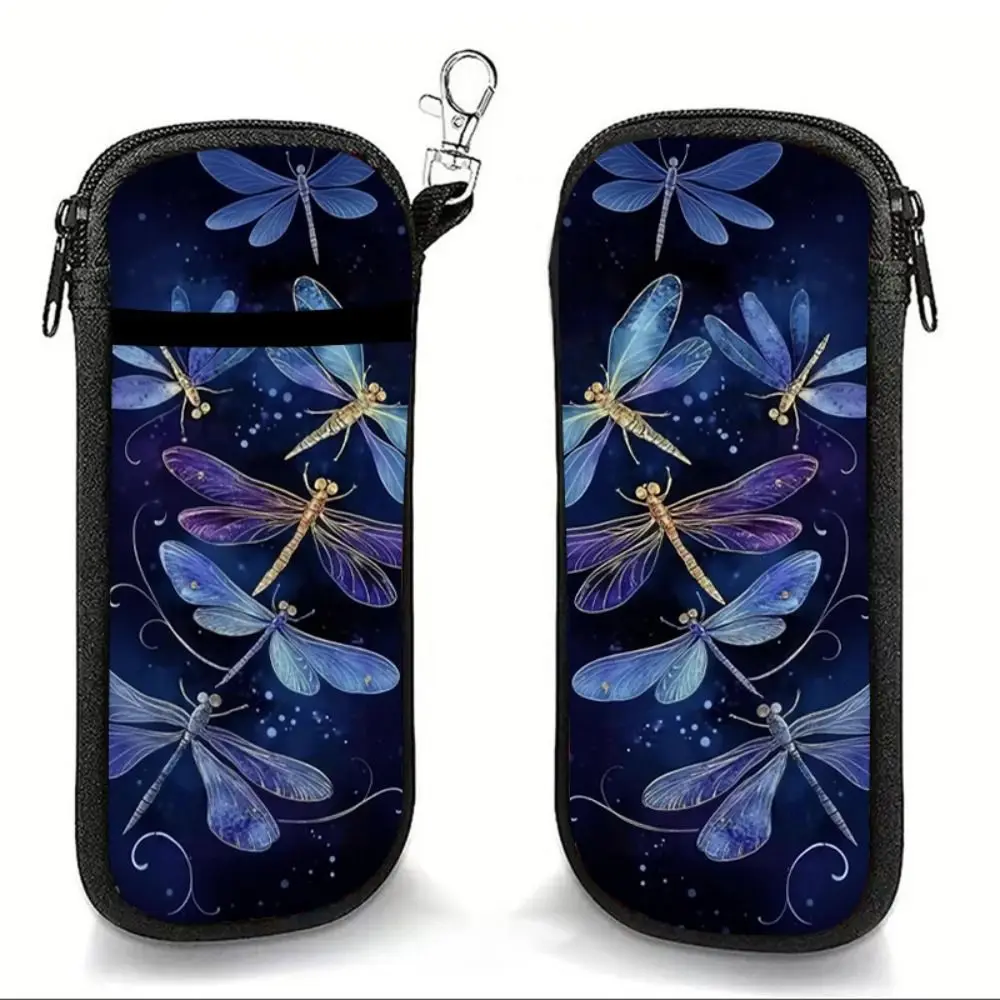 Monedero de PVC impermeable de doble capa con estampado para mujer - imagen 3