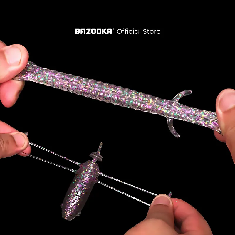 Bazooka Señuelo Blando Shad Shiner Swimbait – Cebo para carpa y lucio