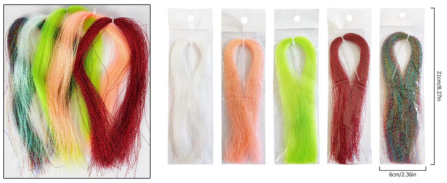 Alambre colorido para atar moscas de pesca