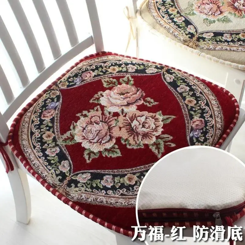 Cojín grueso antideslizante para silla comedor suave y cálido - imagen 3