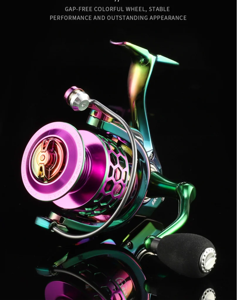 Carrete giratorio NUNATAK Aurora – multitamaño para pesca - imagen 5