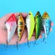 Señuelo VIB duro con anzuelos triples para pesca de arrastre - imagen 2