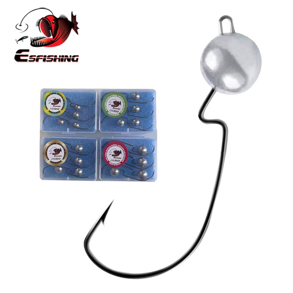 Anzuelos Mustad Worm Hook para vinilo – Cabezal compensado - imagen 2