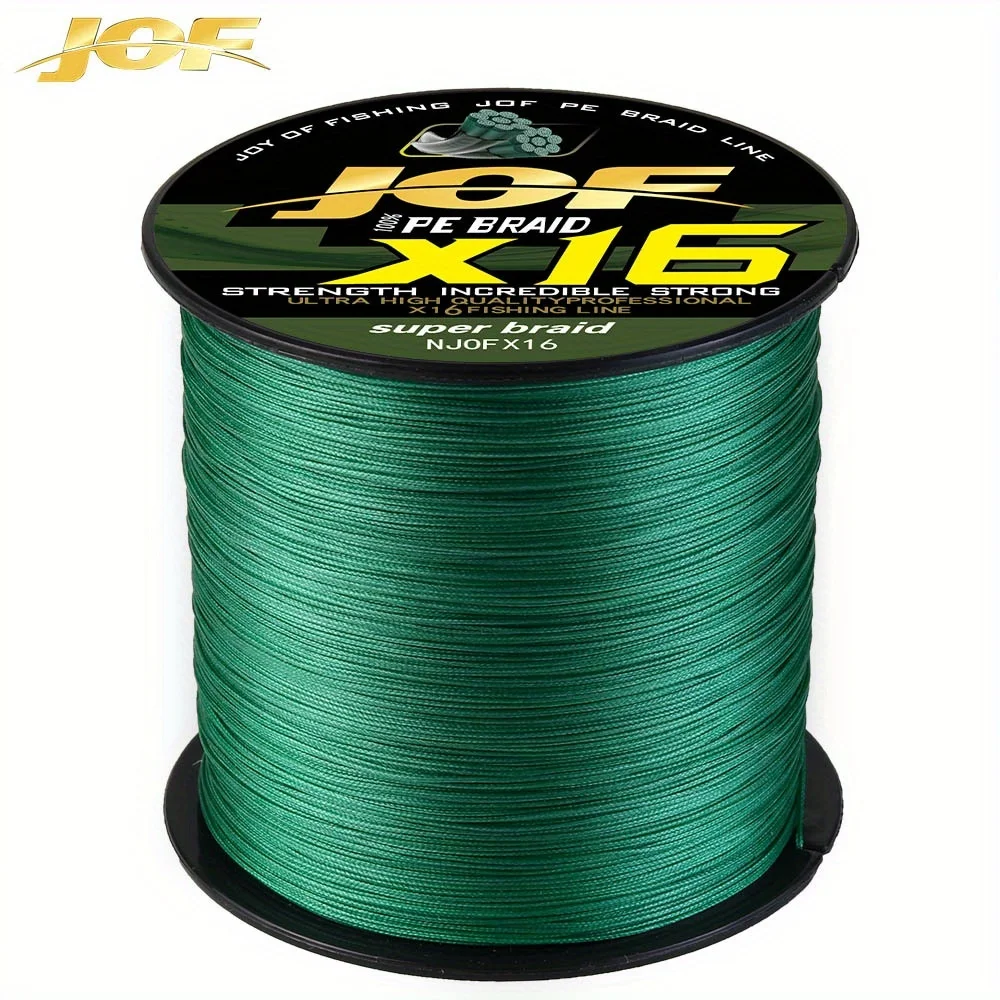 Línea de pesca trenzada PE JOF X16 – multifilamento para agua salada y dulce - imagen 3